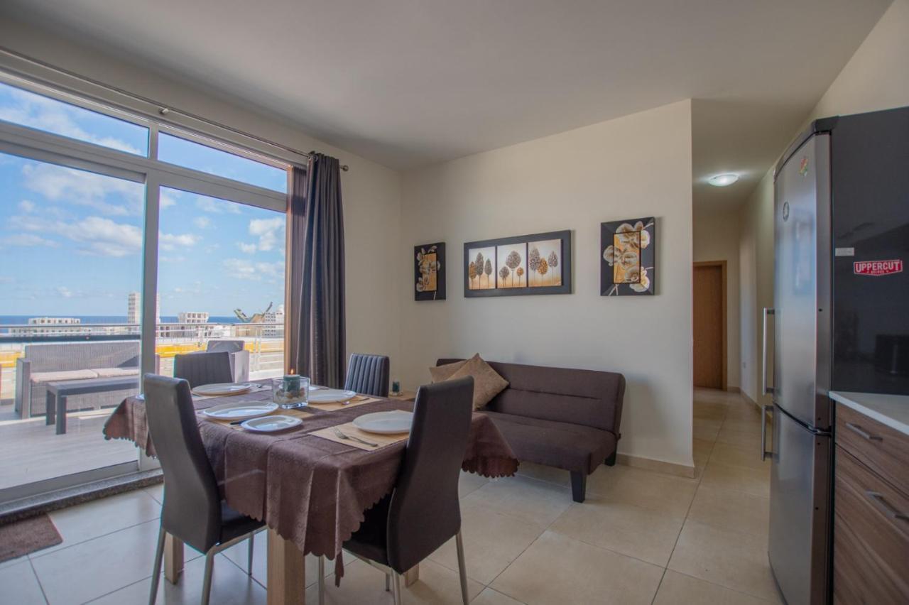 Kernice Penthouse With Sea And Country Views Of Xghajra Exteriér fotografie