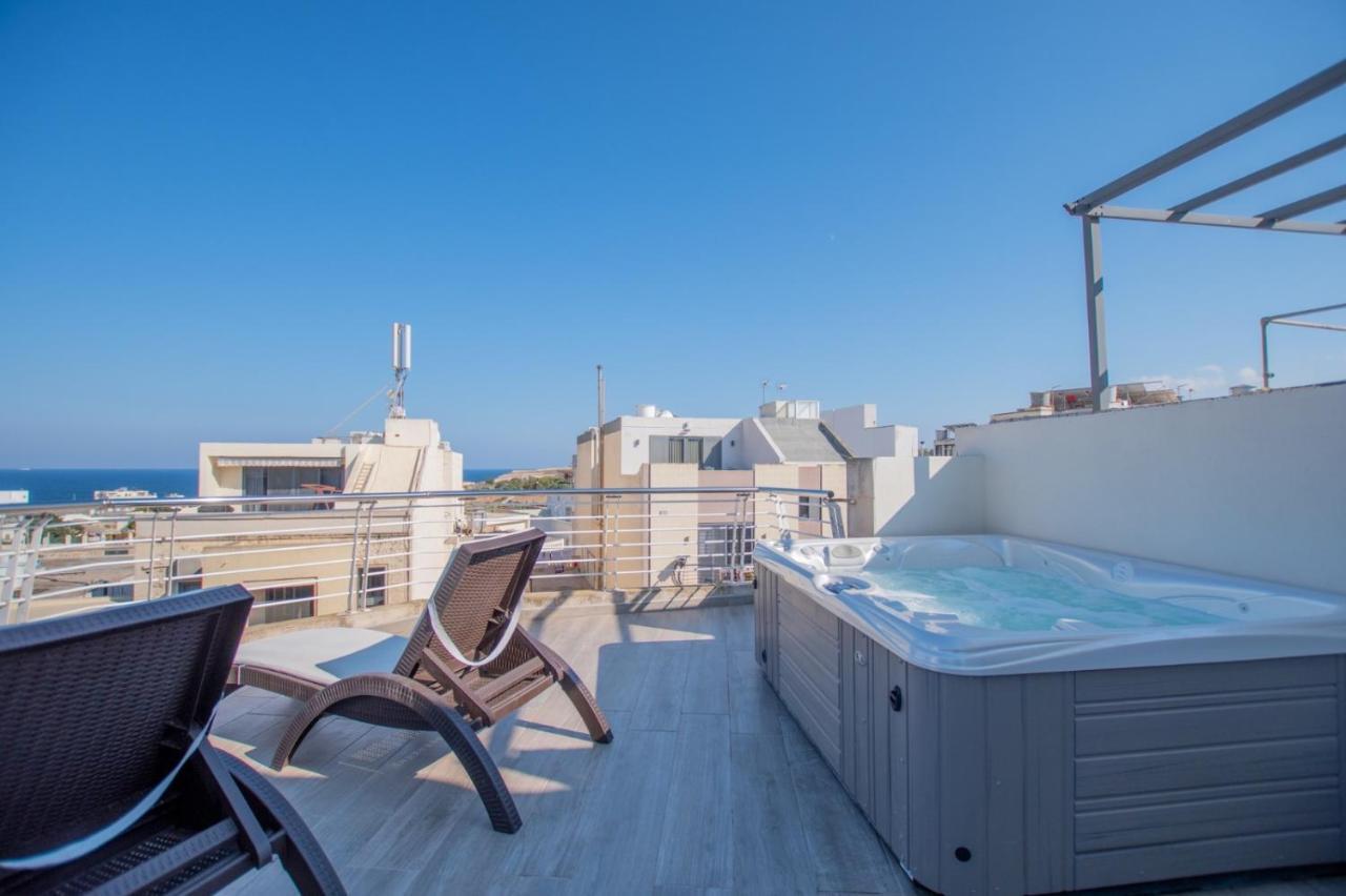 Kernice Penthouse With Sea And Country Views Of Xghajra Exteriér fotografie